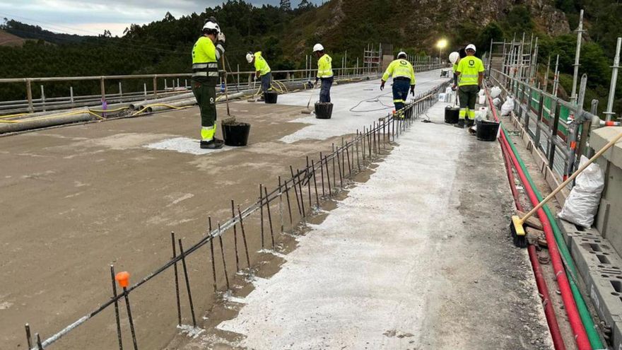 Grupo Fonsán ejecuta la mejora del viaducto ferroviario sobre el río Ulla