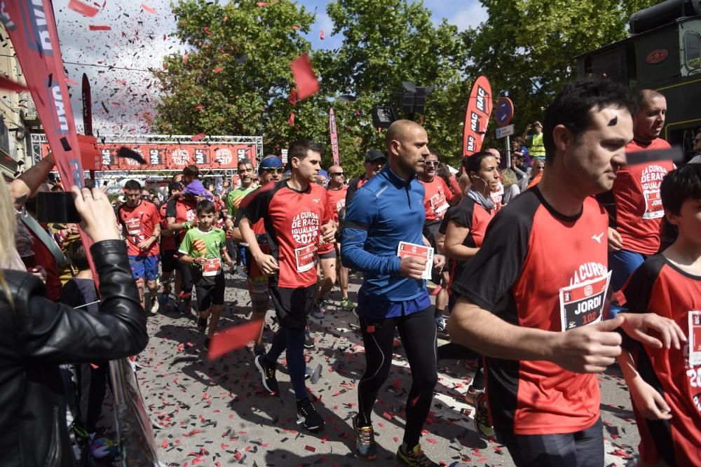 Igualada aplega gairebé 2.000 corredors a La Cursa de RAC 1