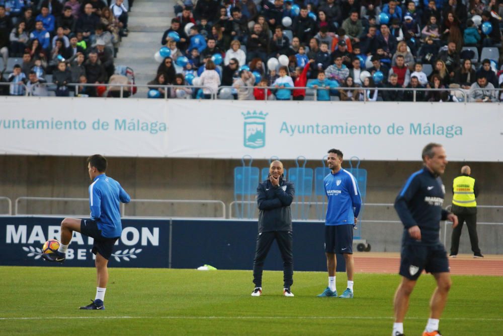 Jornada de puertas abiertas del Málaga CF