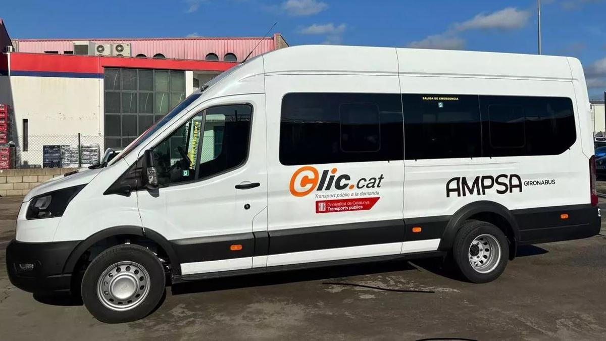 El nou servei a demanda millorarà el transport als municipis del Baix Empordà.