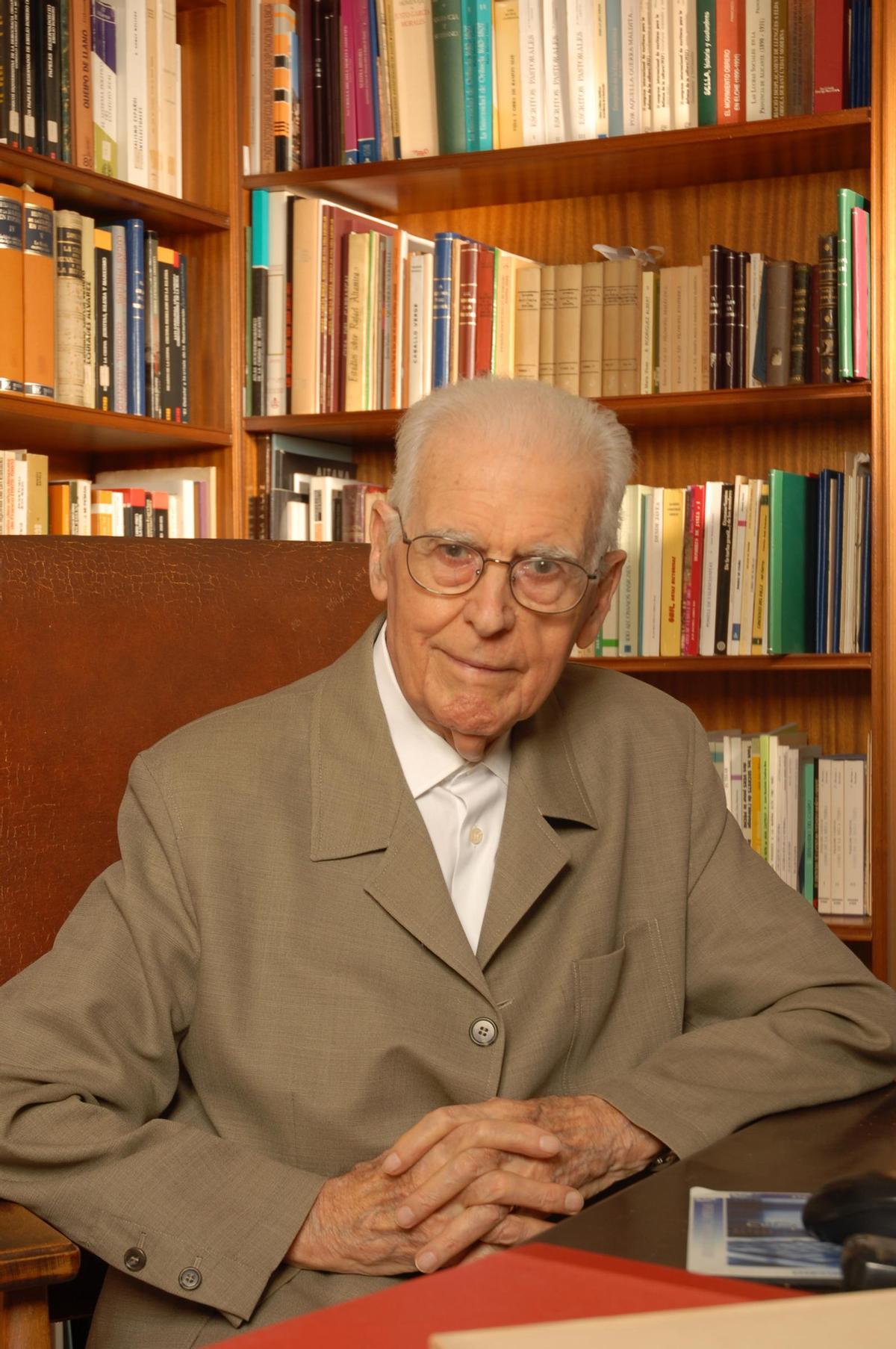 Imagen de archivo del historiador Vicente Ramos Pérez.
