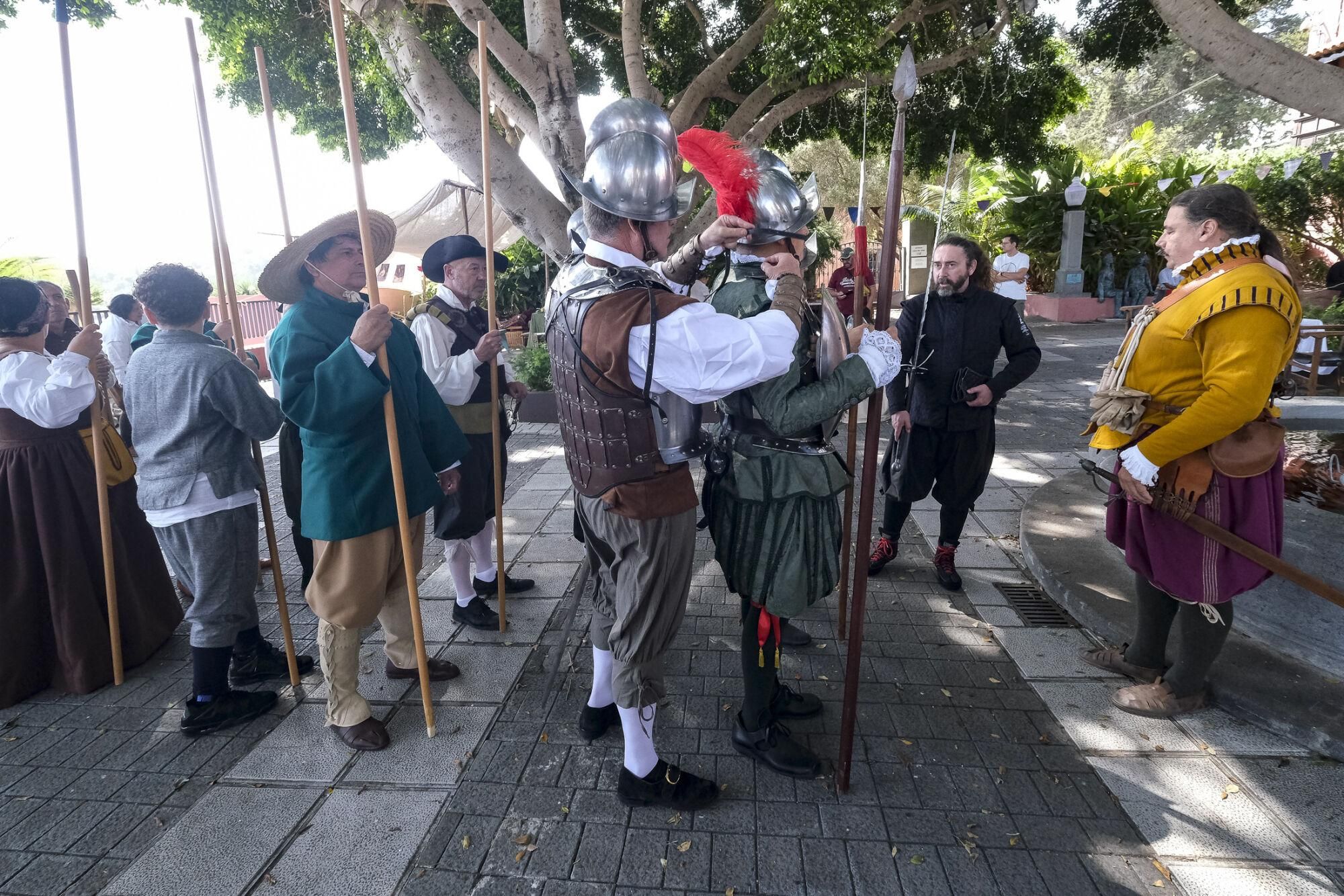 Recreación de la Batalla del Batán en Santa Brígida. 