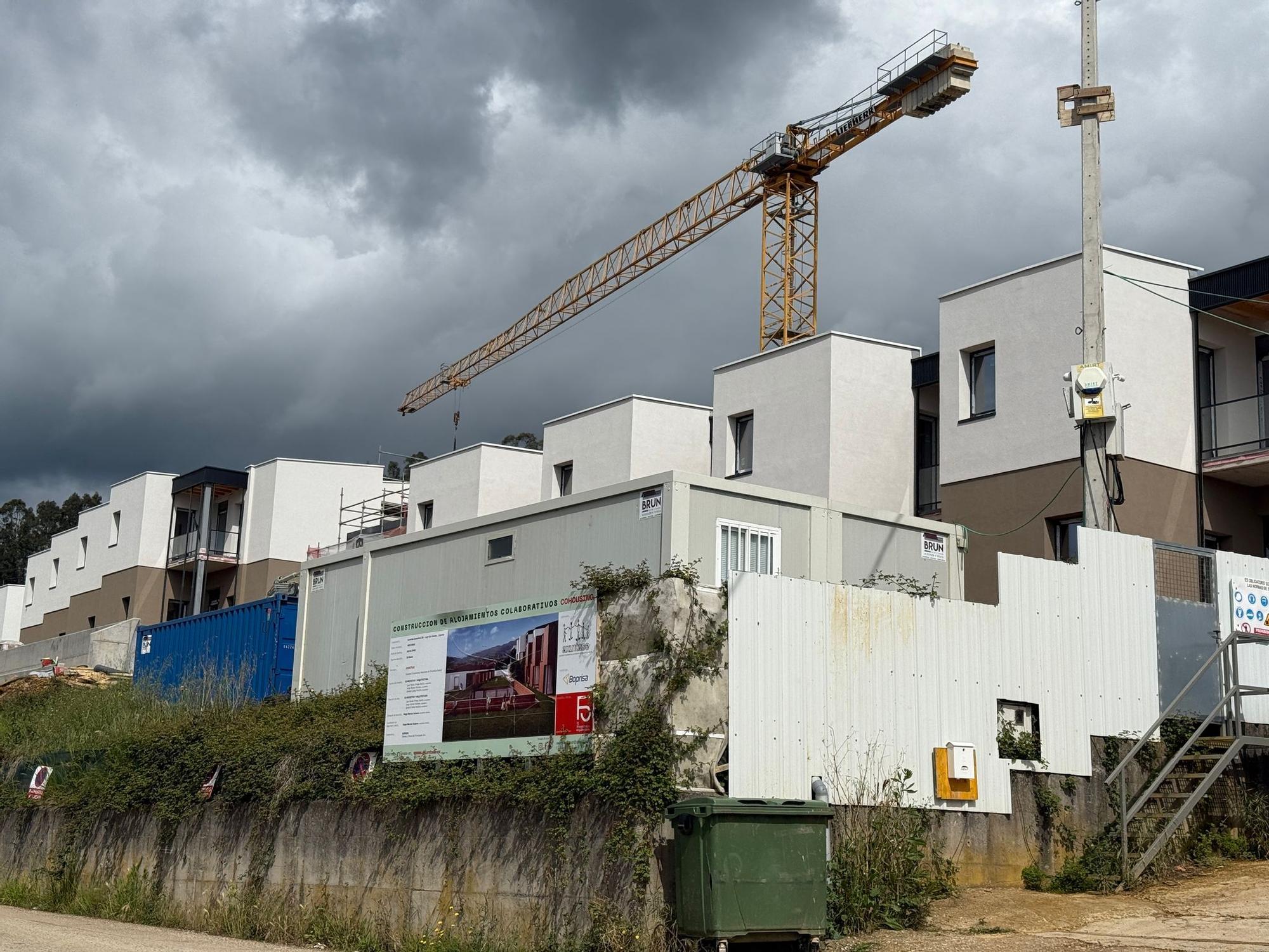 Así luce el cohousing Axuntase en Llanera