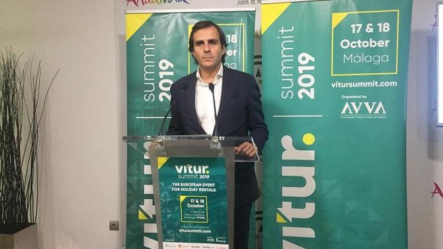 Carlos Pérez-Lanzac, en la rueda de prensa ofrecida este jueves.