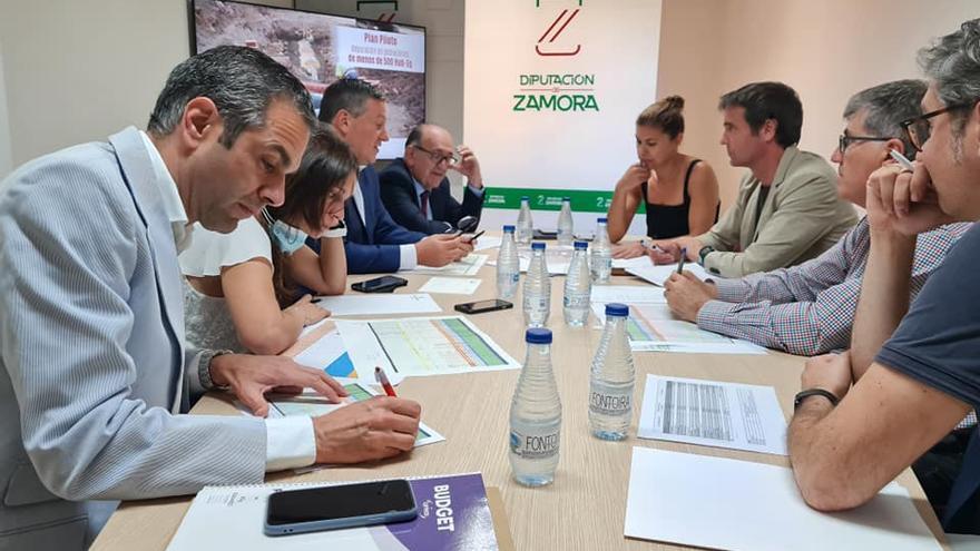 Reunión técnica entre Diputación y Junta en Zamora.