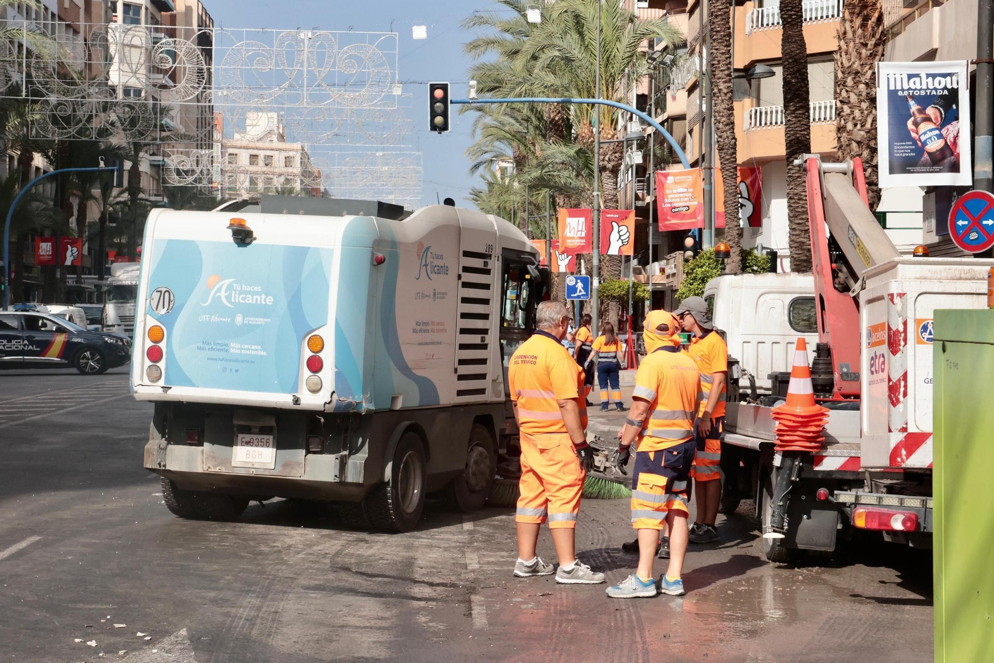 Alicante desmonta las Hogueras y pone fin a las fiestas de este 2025