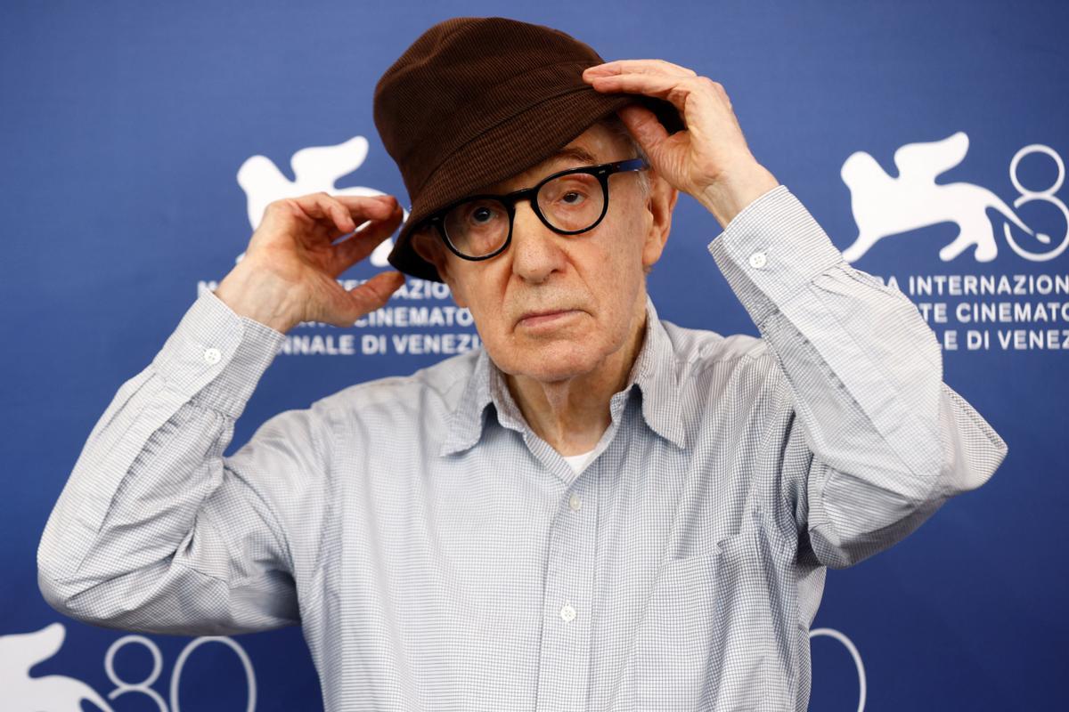 Woody Allen en Venecia.