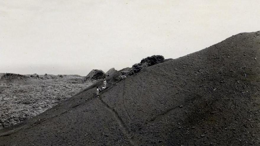 Timanfaya en la década de 1950
