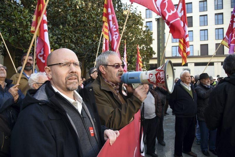 Concentración de pensionistas