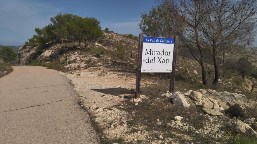 El mirador del Xap y los obstáculos para conectar el interior de la Marina Alta