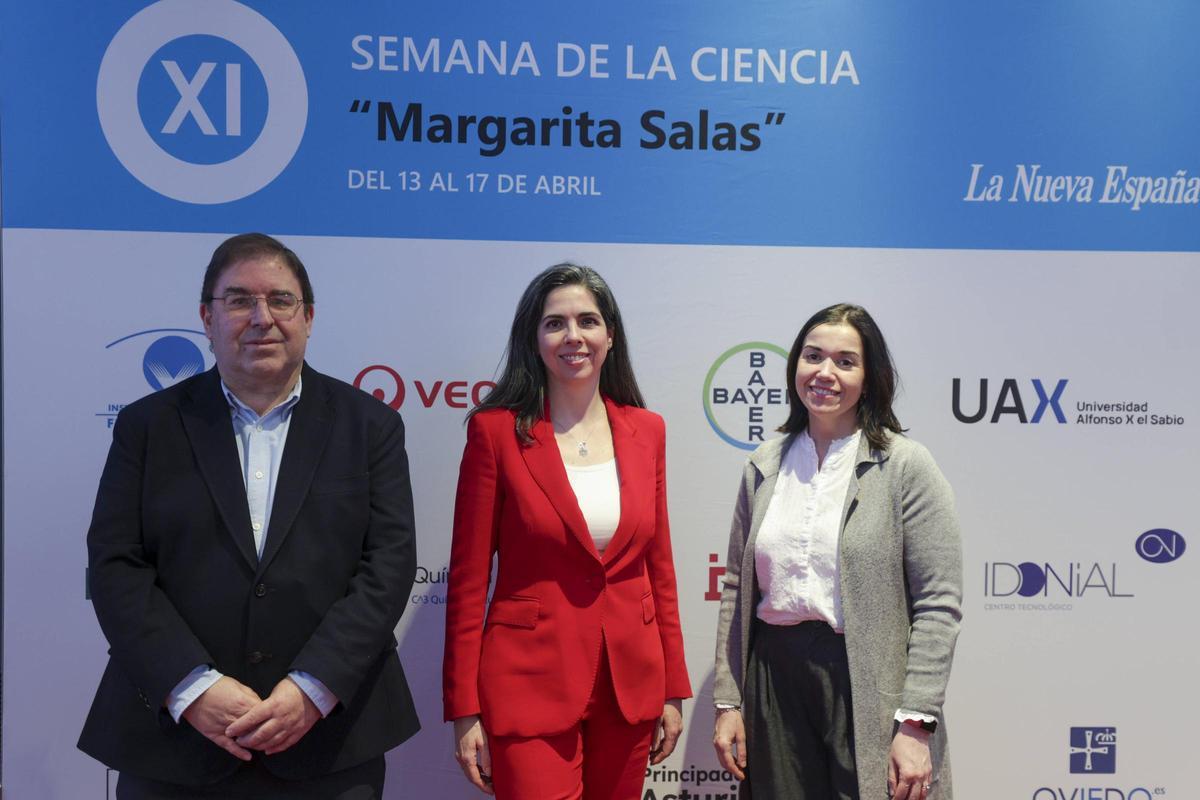 Patricia López Vicente, directora general del Centro Tecnológico Idonial, en la Semana de la Ciencia "Margarita Salas"