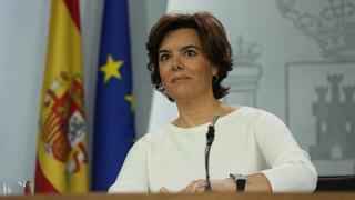 Santamaría, la 'presidenta en funciones' de la Generalitat, visitará Catalunya el día 24