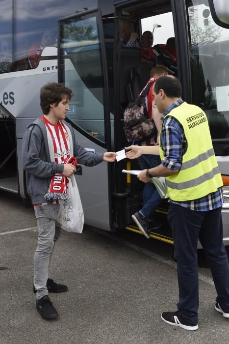 La Mareona en Valladolid para el play off del Sporting