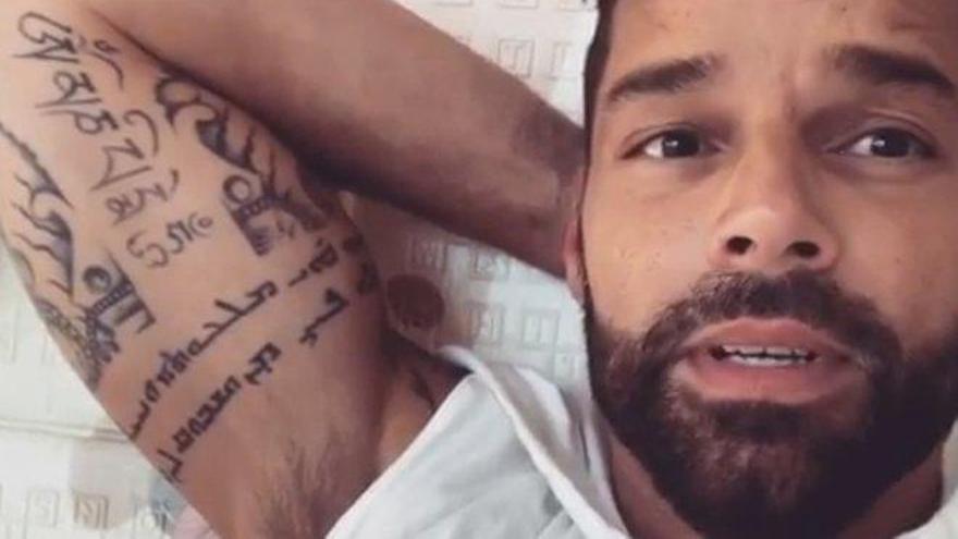 Ricky Martin muestra por primera vez el rostro de su hija Lucía