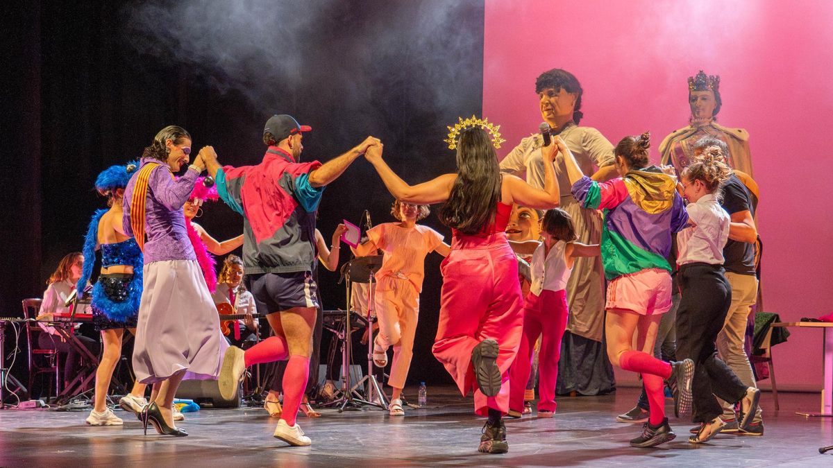 L'espectacle inaugural del festival "Glòria a la patrona princesa de Girona".