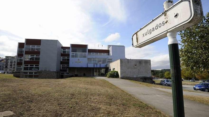 Vista exterior de los juzgados de Lalín, en la zona de O Regueiriño. // Bernabé/Javier Lalín