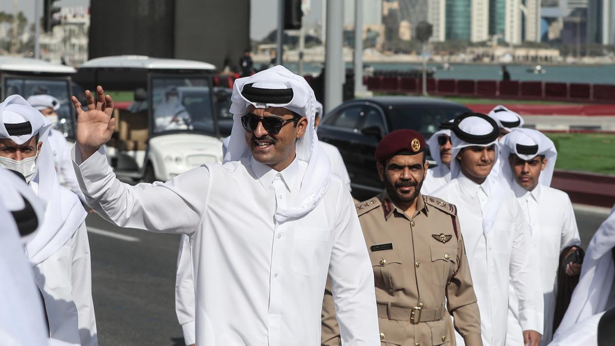 El emir de Qatar Tamim bin Hamad al Thani.