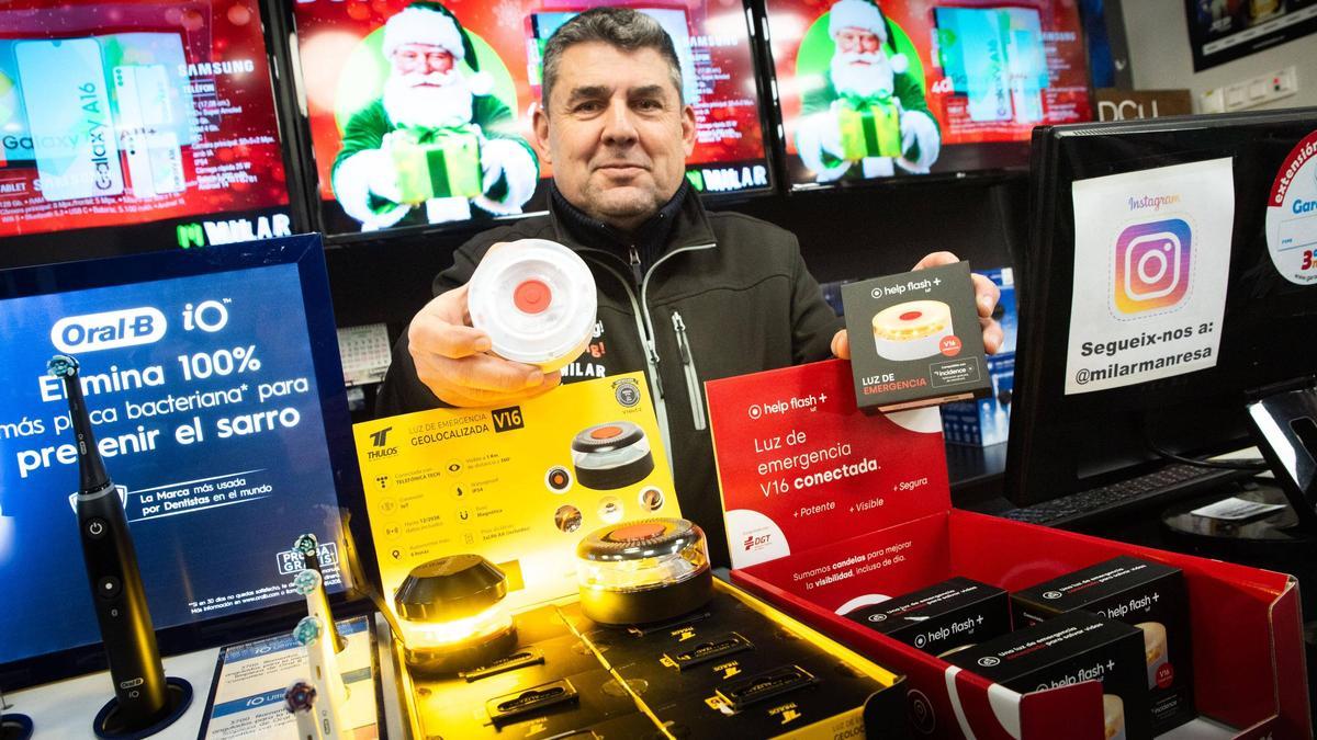 Venda de balises a Manresa