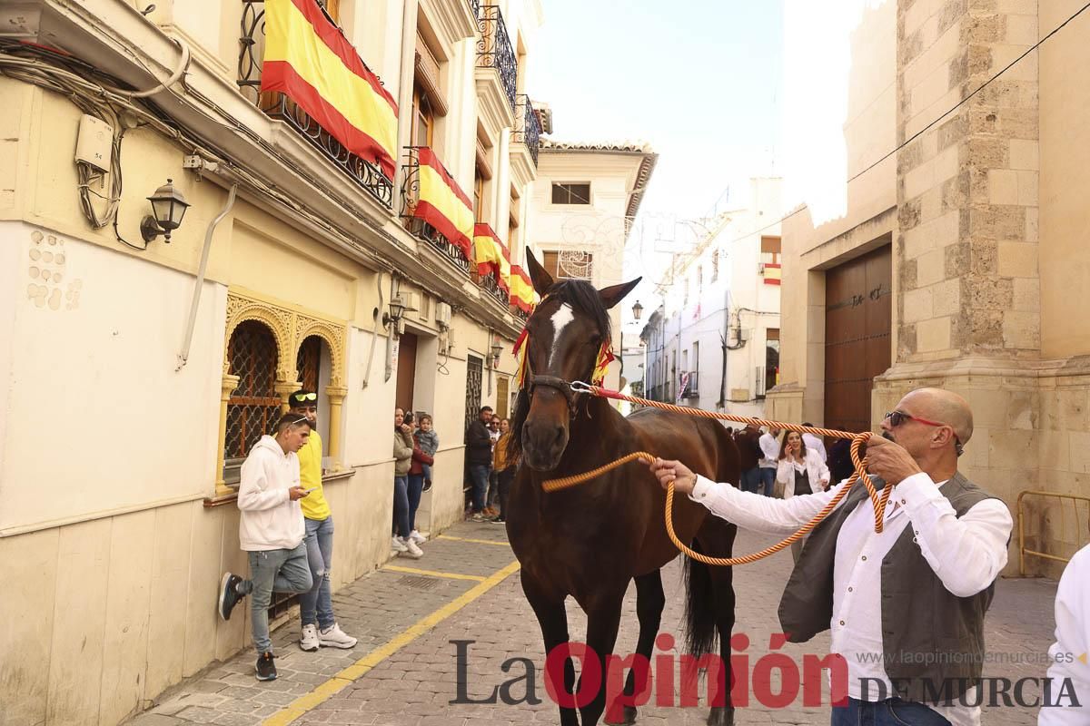 Concurso de caballo a pelo: pasacalles hasta el Hoyo en Caravaca
