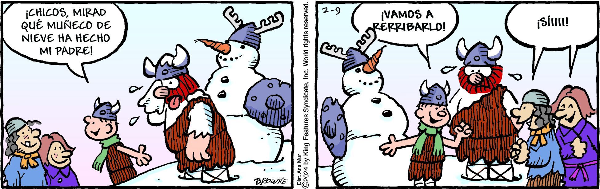 Olafo el vikingo (21 de abril de 2024)
