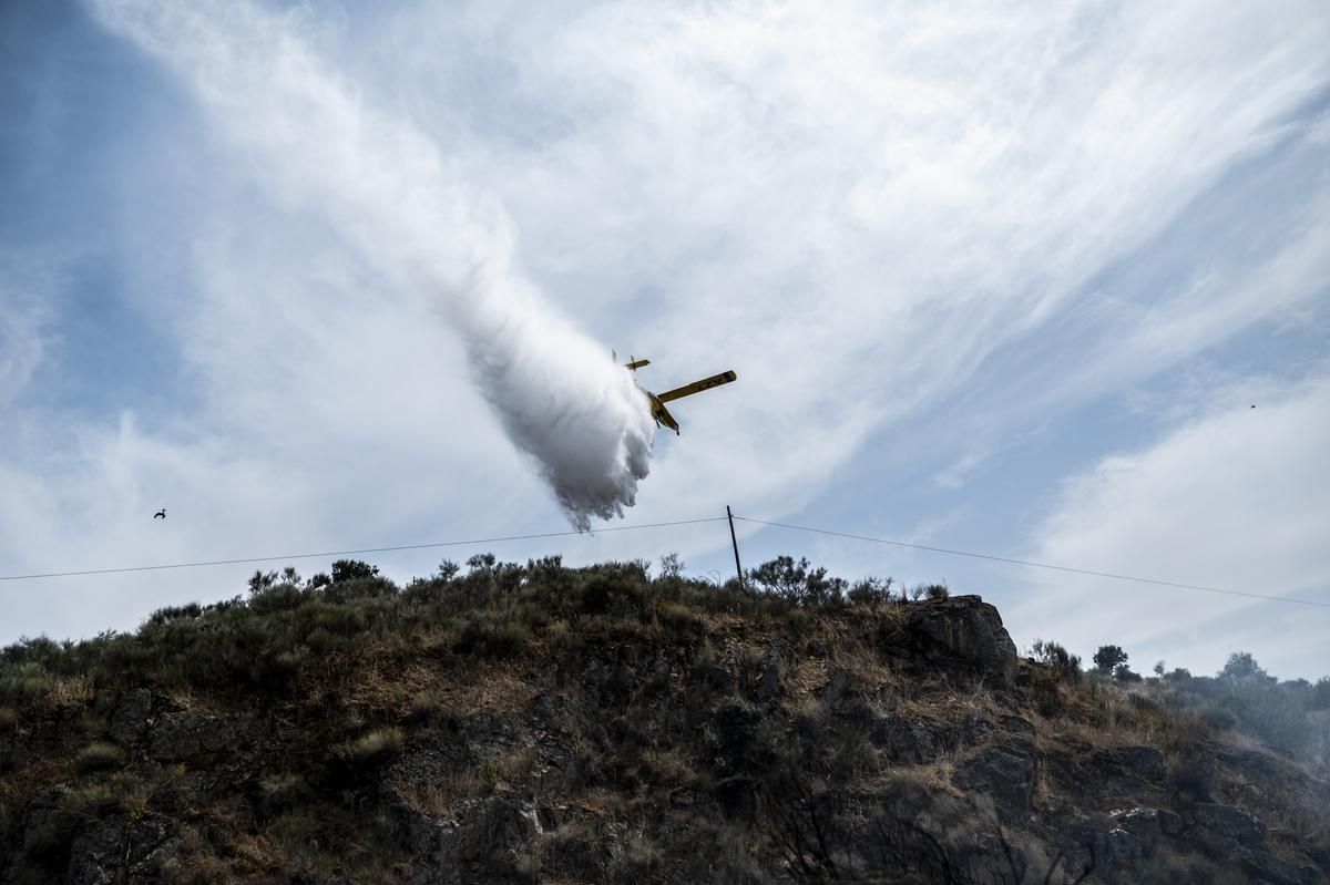 Fotogalería | Así ha sido el incendio forestal en Garrovillas de Alconetar