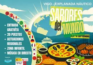 Vigo se convertirá en un viaje gastronómico con la primera edición de «Sabores del Mundo»