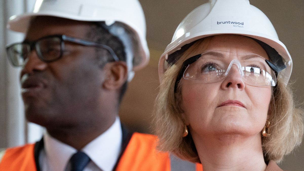 Liz Truss y Kwasi Kwarteng.