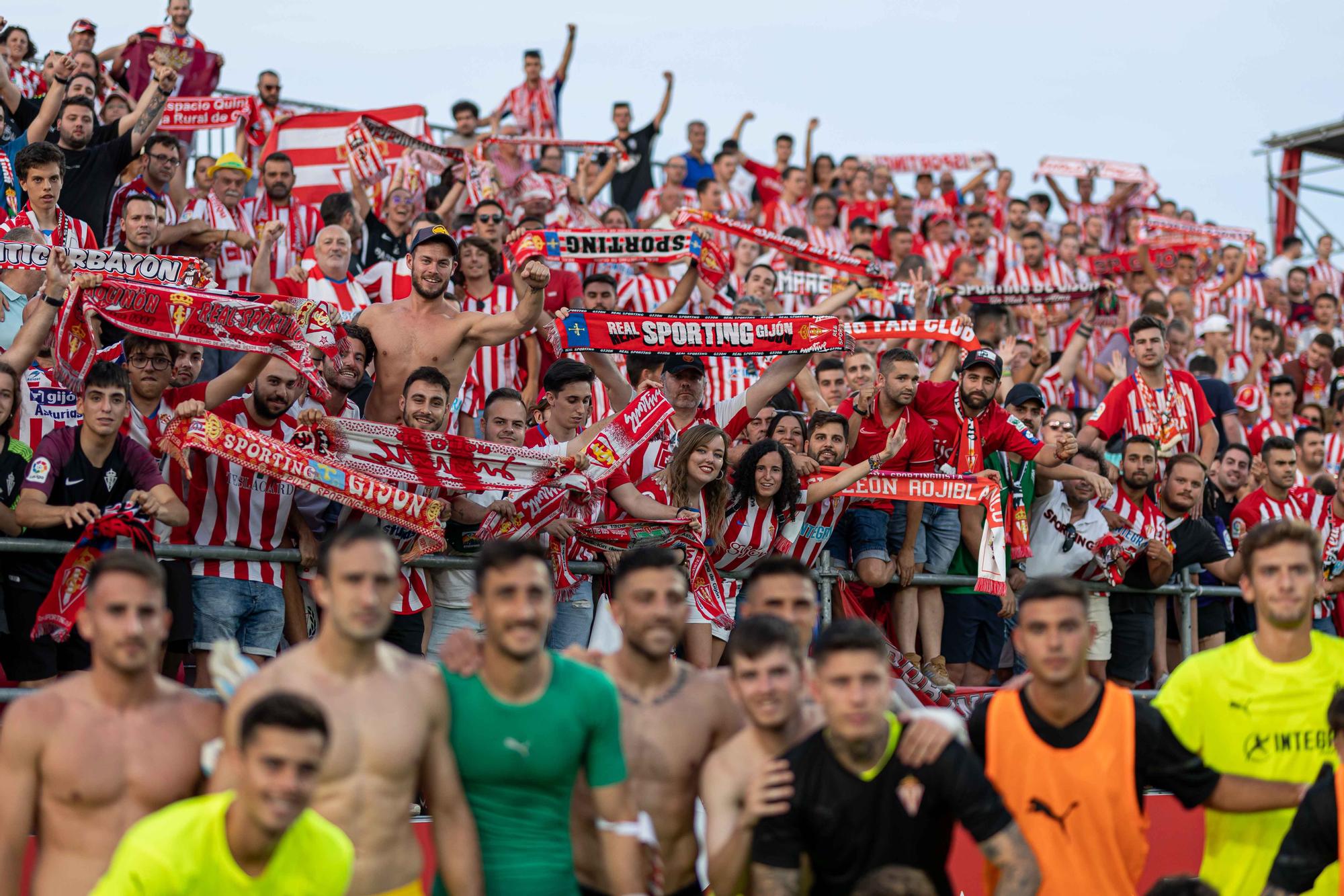 En imágenes: así fue el empate del Sporting en Anduva