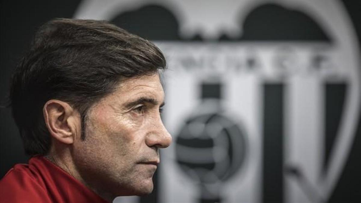 Marcelino, destituido como entrenador del Valencia