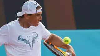 La rueda de prensa de Rafa Nadal, en el Mutua Madrid Open, en directo