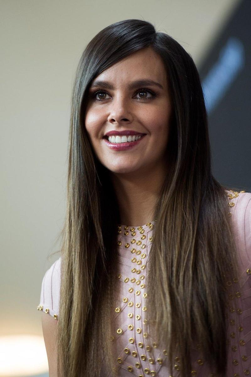 Cristina Pedroche en la presentación de la firma 'ghd'