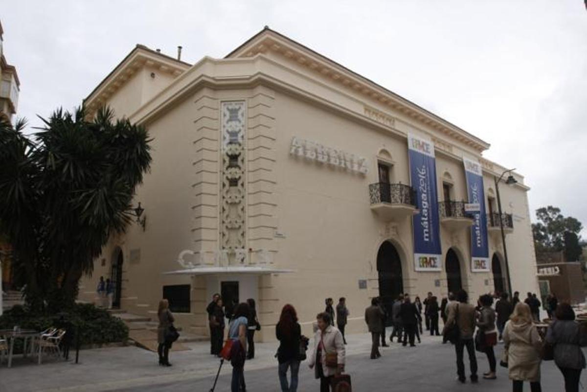 Cine Albéniz de Málaga.