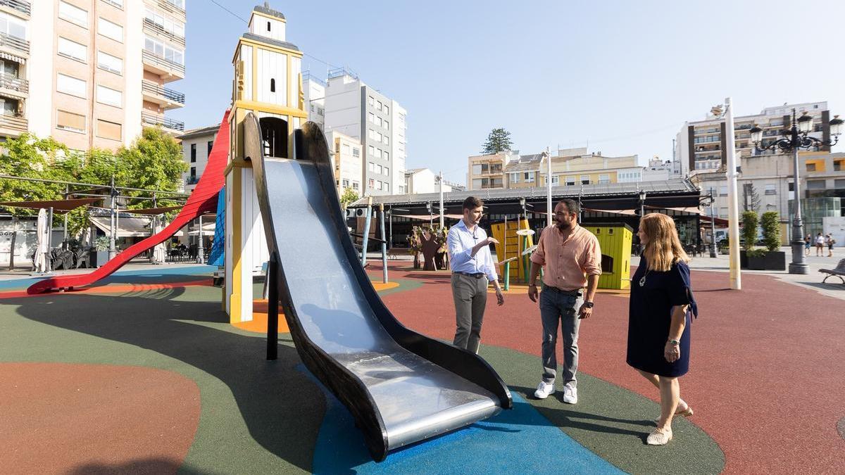 Los juegos infantiles.