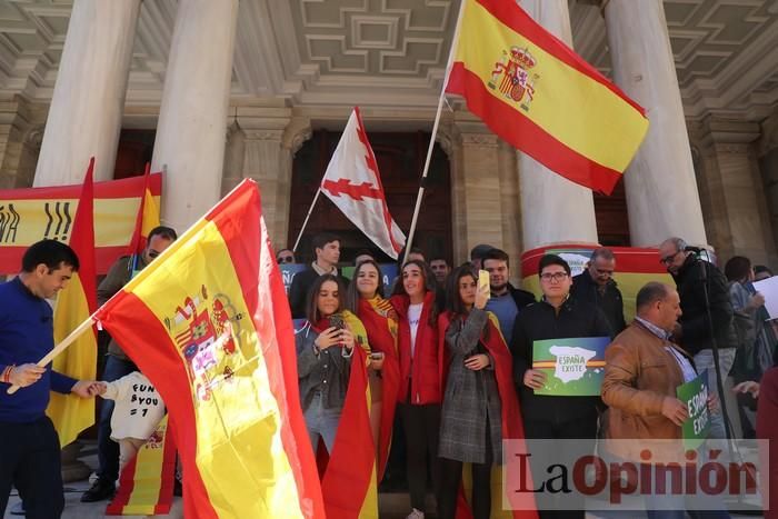 Concentración 'España existe' en Cartagena