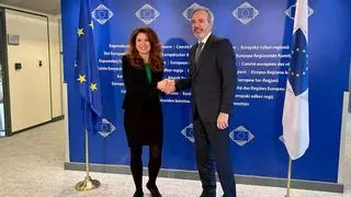 Azcón pide a Bruselas que haya "criterios diferenciadores" por la despoblación
