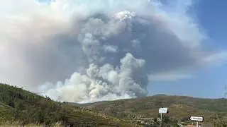Fotogalería | Así se ve el pirocúmulo de Las Hurdes