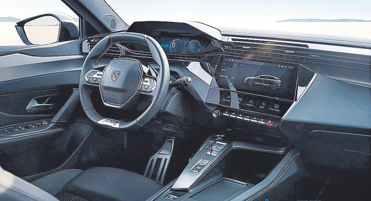 Interior del nuevo Peugeot E-308