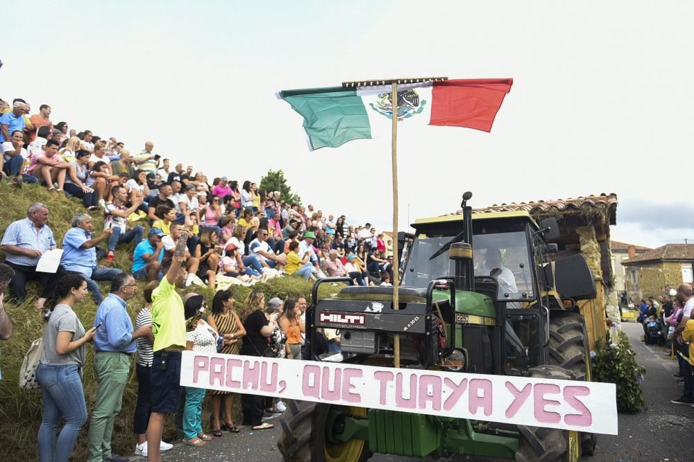 Desfile de las carrozas de Valdesoto