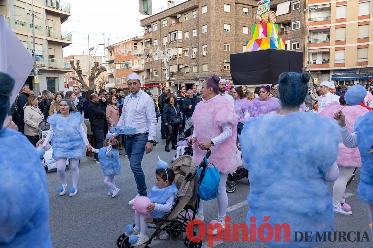 Los niños toman las calles de Cehegín en su desfile de Carnaval