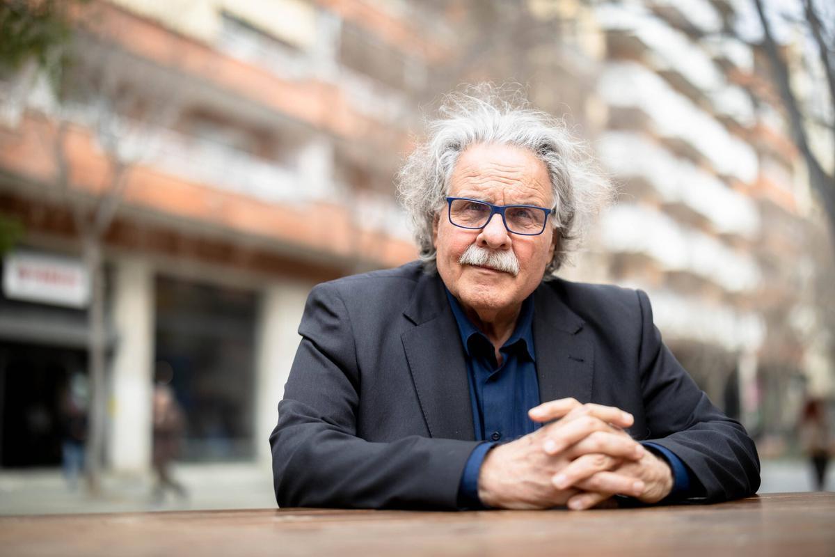 Joan Tardà, exdiputado de ERC en el Congreso, que publica el libro 'Una crónica republicana desde Madrid'.