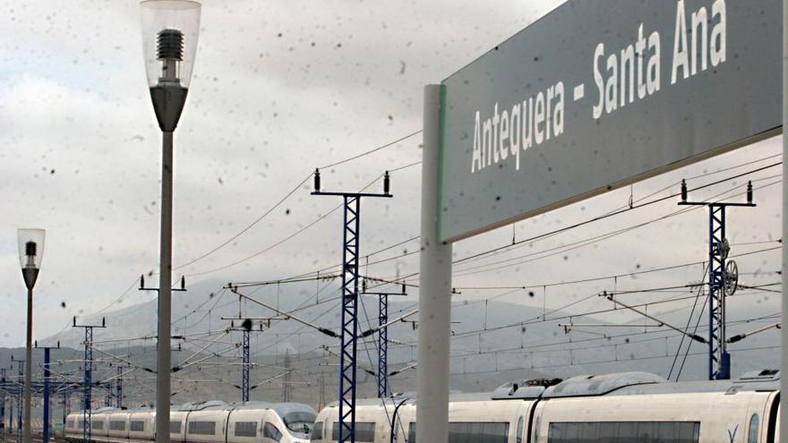 Imagen de la estación de Antequera-Santa Ana.
