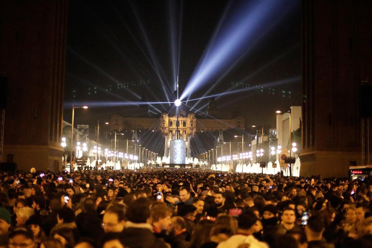 Barcelona recuperarà el seu espectacle de Cap d’Any a Montjuïc