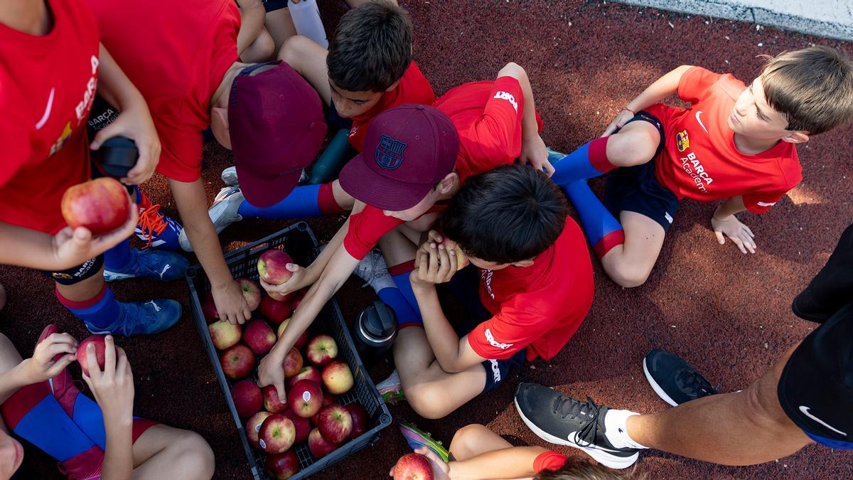 Las mejores imágenes de la primera semana del Campus Barça Academy Las mejores imágenes de la primera semana del Campus Barça Academy