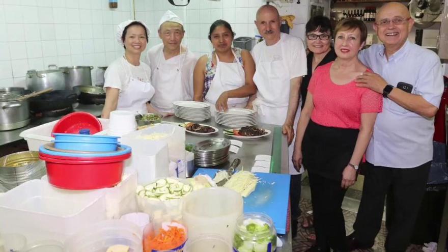 La última cena en el Nanking