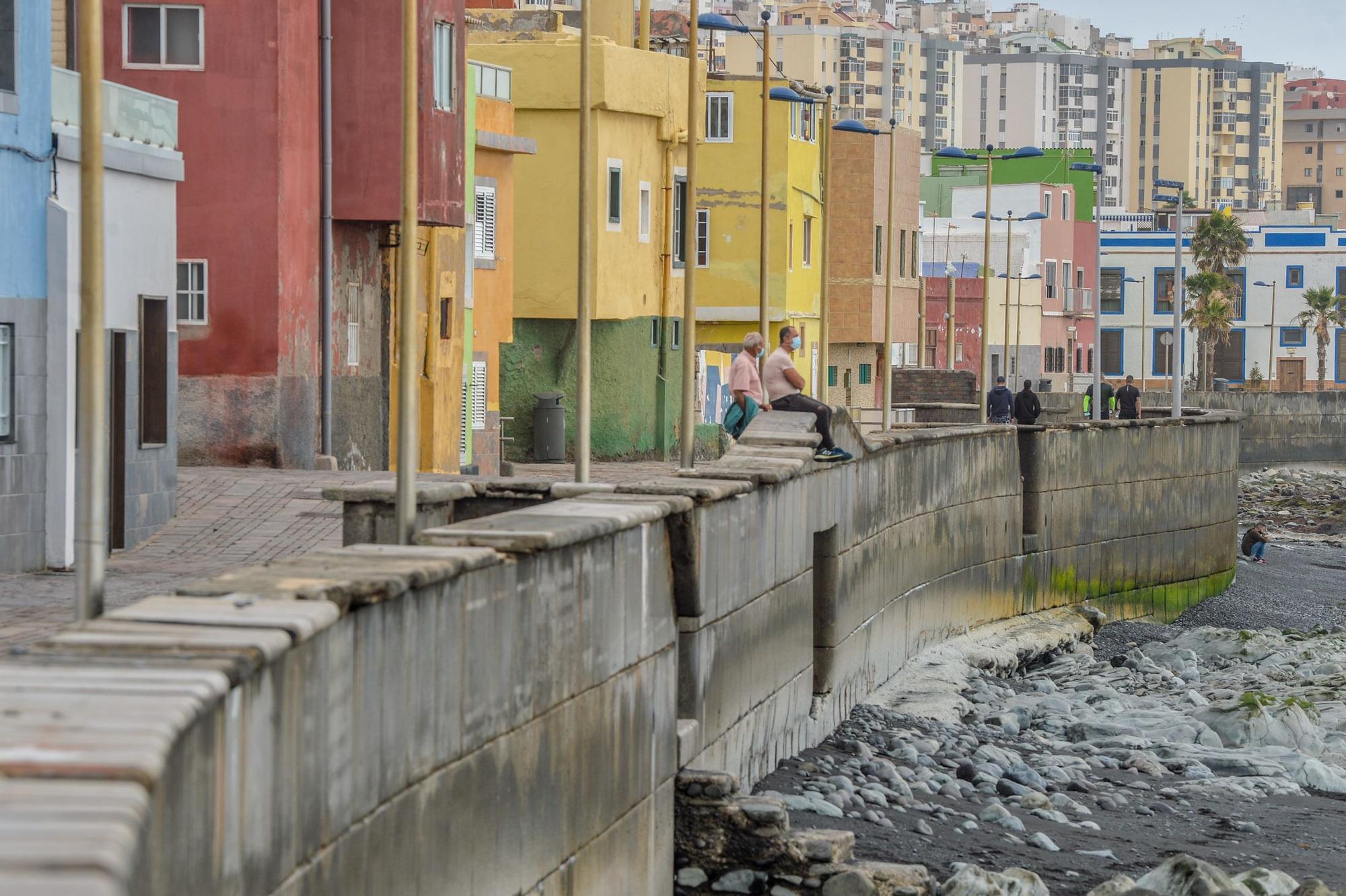 El barrio de San Cristóbal tras el temporal