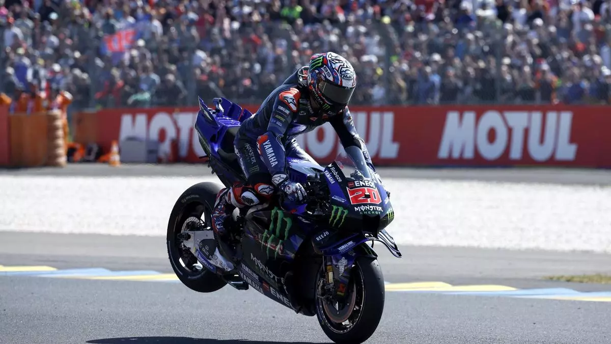 Fabio Quartararo arrebata la 'pole position' a Marc M芍rquez en Le Mans