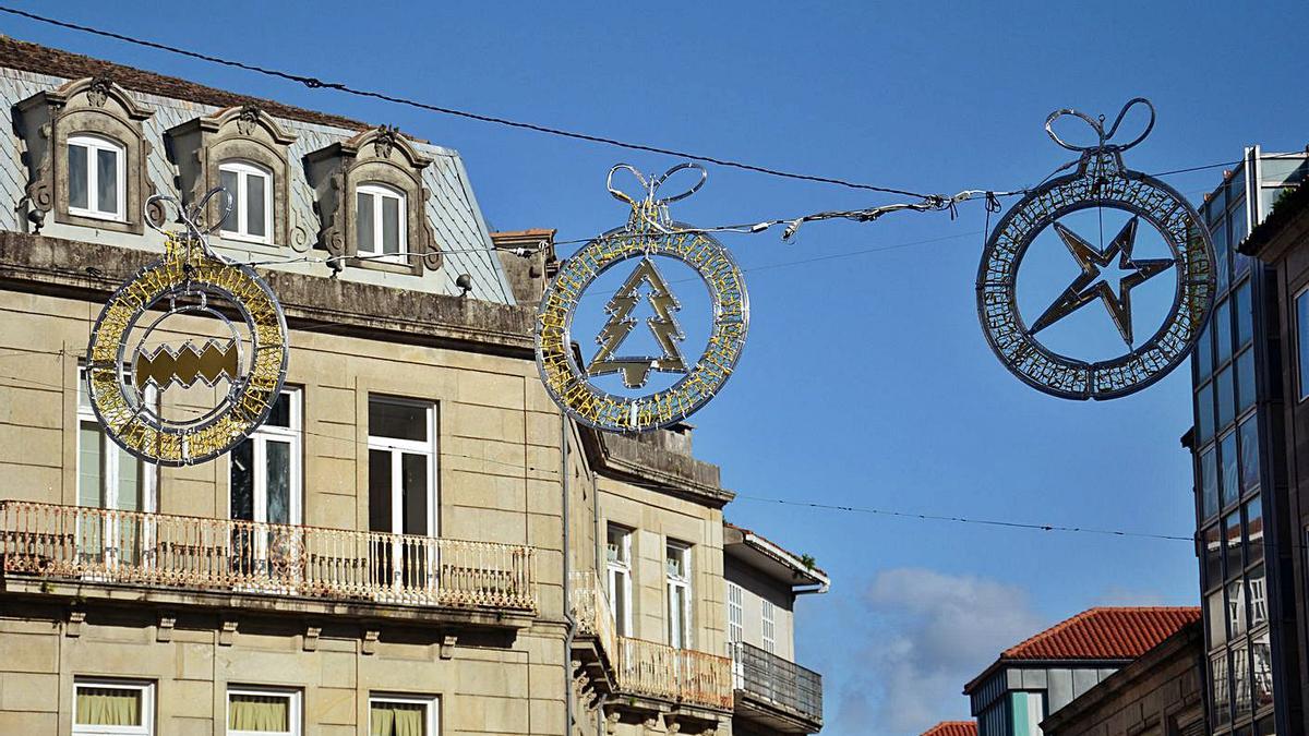 Encendido luces de navidad en Pontevedra 2020 | Pontevedra planea un Nadal  “de poca gente, restrictivo, tratando de generar animación”
