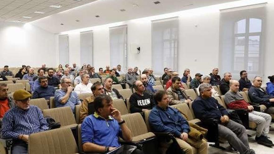 Participantes en uno de los exámenes del plan de empleo.