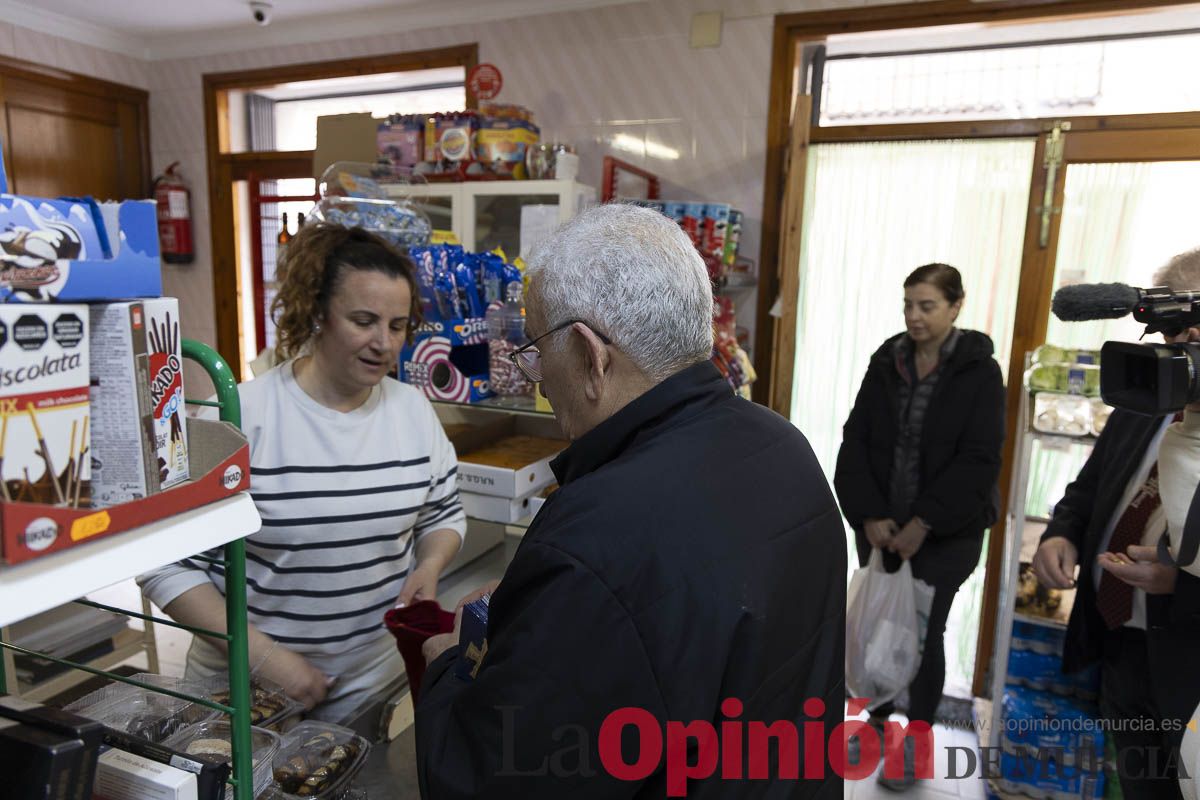Corporación, Cofradía y Bandos realizan la 'Pedimenta' en Caravaca
