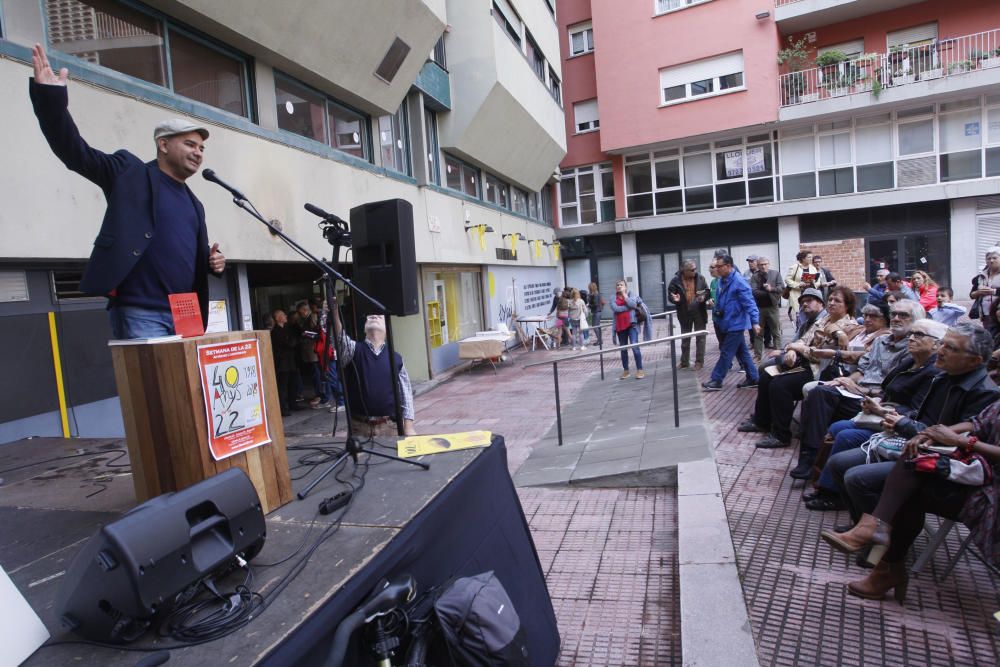 Actes del 40è aniversari de la Llibreria 22